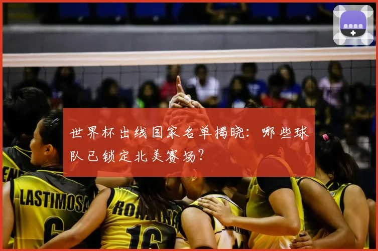 世界杯出线国家名单揭晓：哪些球队已锁定北美赛场？